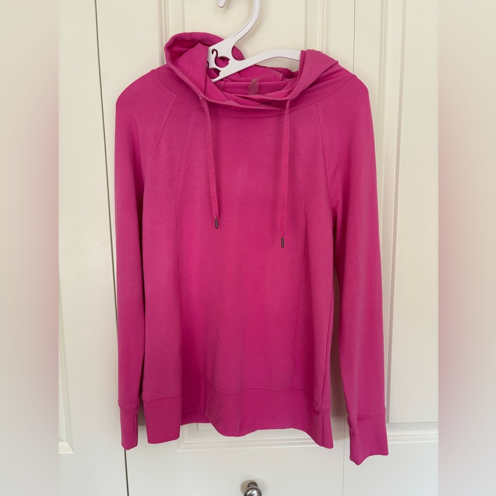 Women’s Dip pink pullover athletic hoodie size small